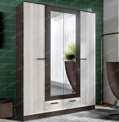 Шкаф распашной 1600 ЛДСП АДЕЛЬ 