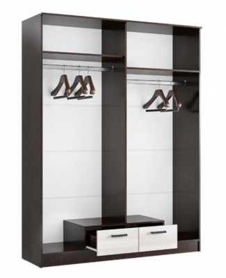 Шкаф распашной 1600 ЛДСП АДЕЛЬ 