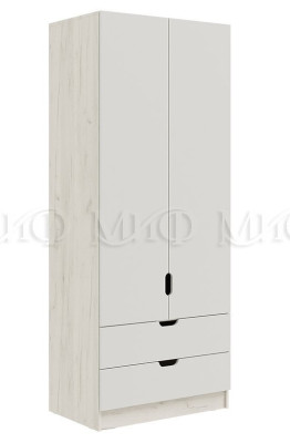 Шкаф двухстворчатый с двумя ящиками Юниор-4