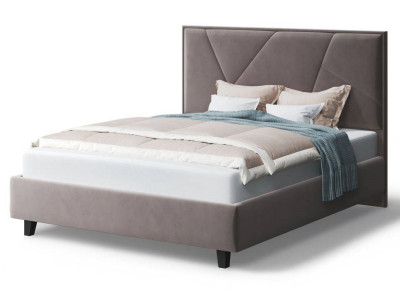 Кровать Ингрид, 1200*2000 мм, на опорах, кофе