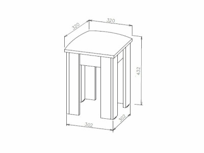 Табурет №1NN