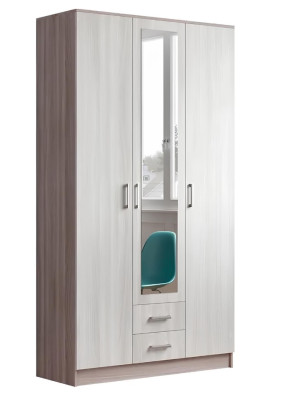 Шкаф для одежды трехстворчатый Трио