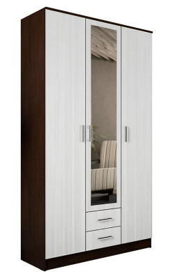 Шкаф для одежды трехстворчатый Трио
