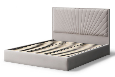 Кровать Леона, 2000*1800 мм, темно-бежевый