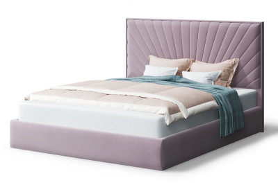 Кровать Леона, 2000*1800 мм, лиловый