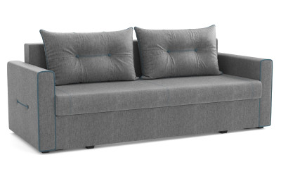 Диван-кровать Оригами жаккард тесла серый/деним