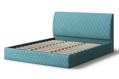 Кровать Хилтон, 2000*1400 мм, бирюзовый