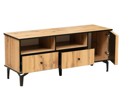 Тумба под ТВ 51.06 Либерти (опора метал. h=150мм) дуб вотан