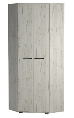 Шкаф угловой Италия ШУ-800 дуб крафт белый