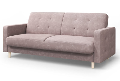 Диван Памир какао прямой с подлокотниками