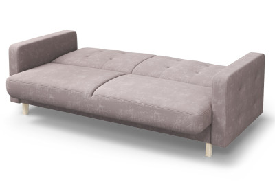 Диван Памир какао прямой с подлокотниками