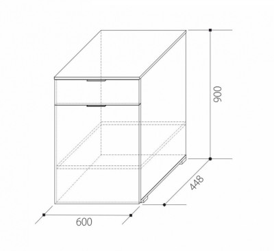Комод Комодино KD 3 SPLIT