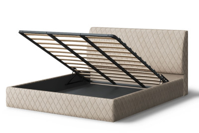 Кровать Хилтон, 2000*1400 мм, бежевый