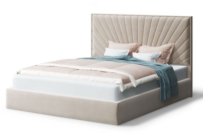 Кровать Леона, 2000*1800 мм, бежевый