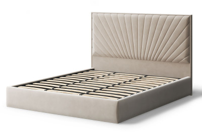 Кровать Леона, 2000*1800 мм, бежевый