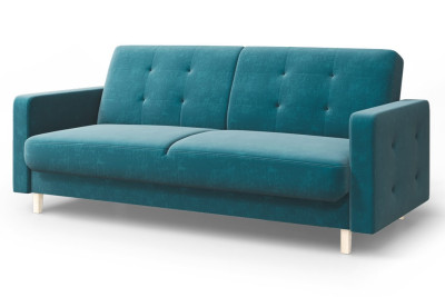 Диван Памир морская волна прямой с подлокотниками