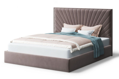 Кровать Леона, 2000*1800 мм, кофе