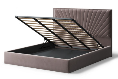 Кровать Леона, 2000*1800 мм, кофе