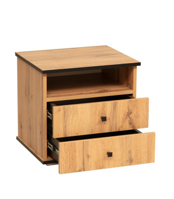 Тумба прикроватная 51.17 Либерти (опора h=20мм) дуб вотан