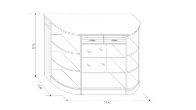 Комодино В-14 "Венеция"