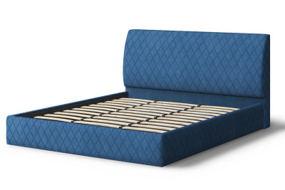 Кровать Хилтон, 2000*1400 мм, синий