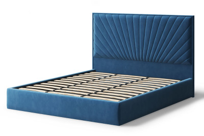 Кровать Леона, 2000*1800 мм, синий