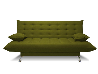 Диван зеленый Поло lite NEW savana green без подлокотников