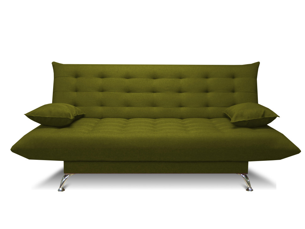 Диван зеленый Поло lite NEW savana green без подлокотников