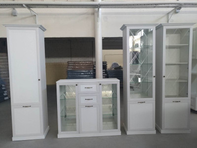 Шкаф-витрина с ящиками ГМ-9 Гармония-7