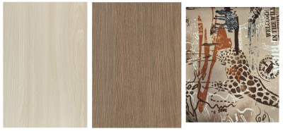 Кровать детская двухъярусная Карамель 75 ясень шимо темный/светлый САВАНА