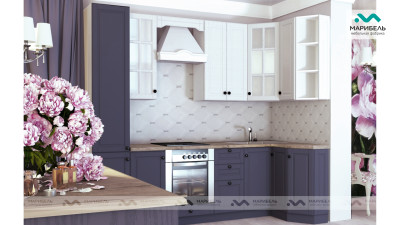 Кухонный гарнитур угловой Верона 2,2 х 1,2 м