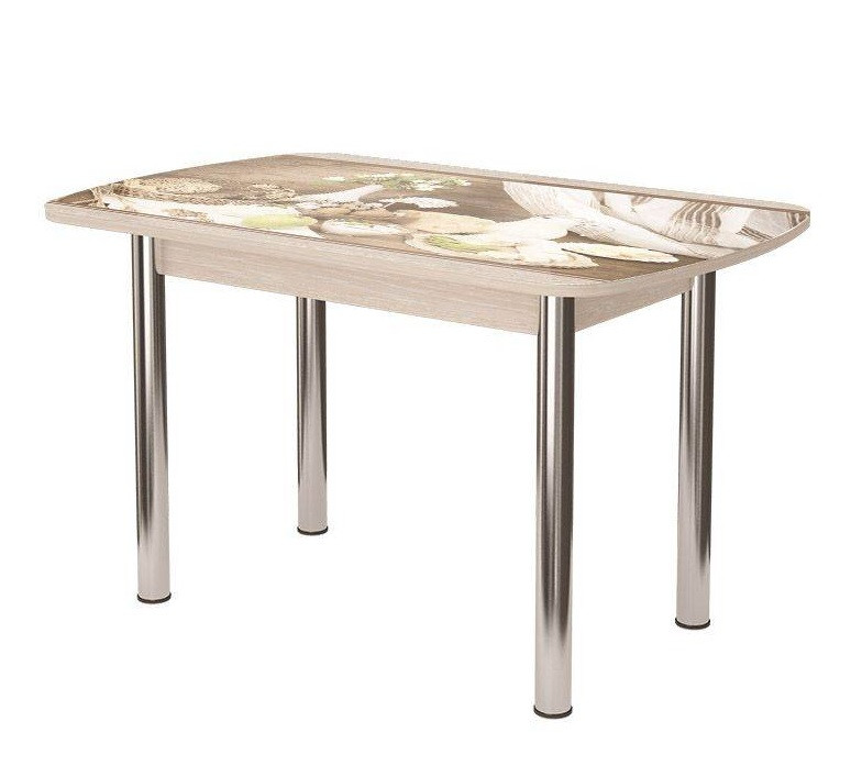 Стол Бостон, ф/п Прованс,1100*700 мм, дуб атланта/опоры брифинг