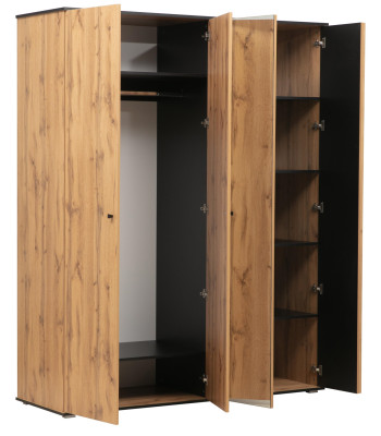 Шкаф для одежды 51.15 Либерти 4-х дв. (опора h=20мм) дуб вотан