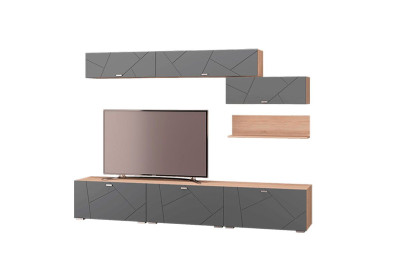 Полка Скайлайн 900, дуб сонома светлый