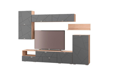 Полка Скайлайн 1200, дуб сонома светлый