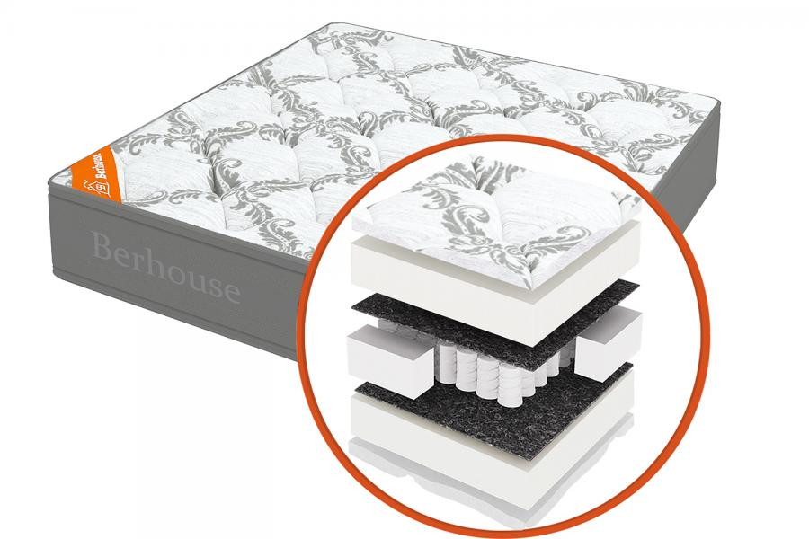 Матрас Mega холкон TFK Gray Night 80х200
