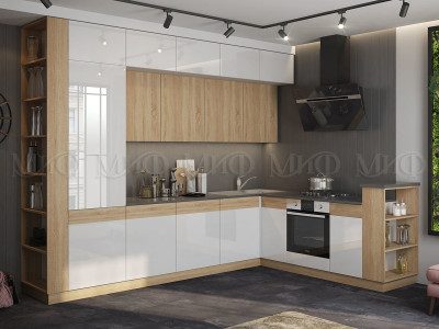 Кухонный гарнитур 3,2*2,24м Техно-5 