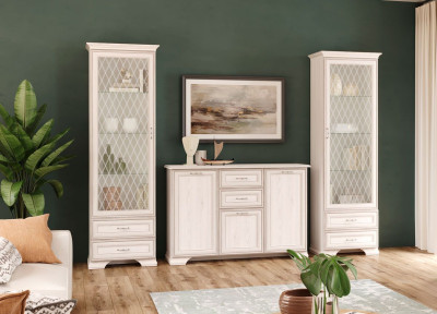 Гостиная Николь, набор №4, ясень анкор светлый